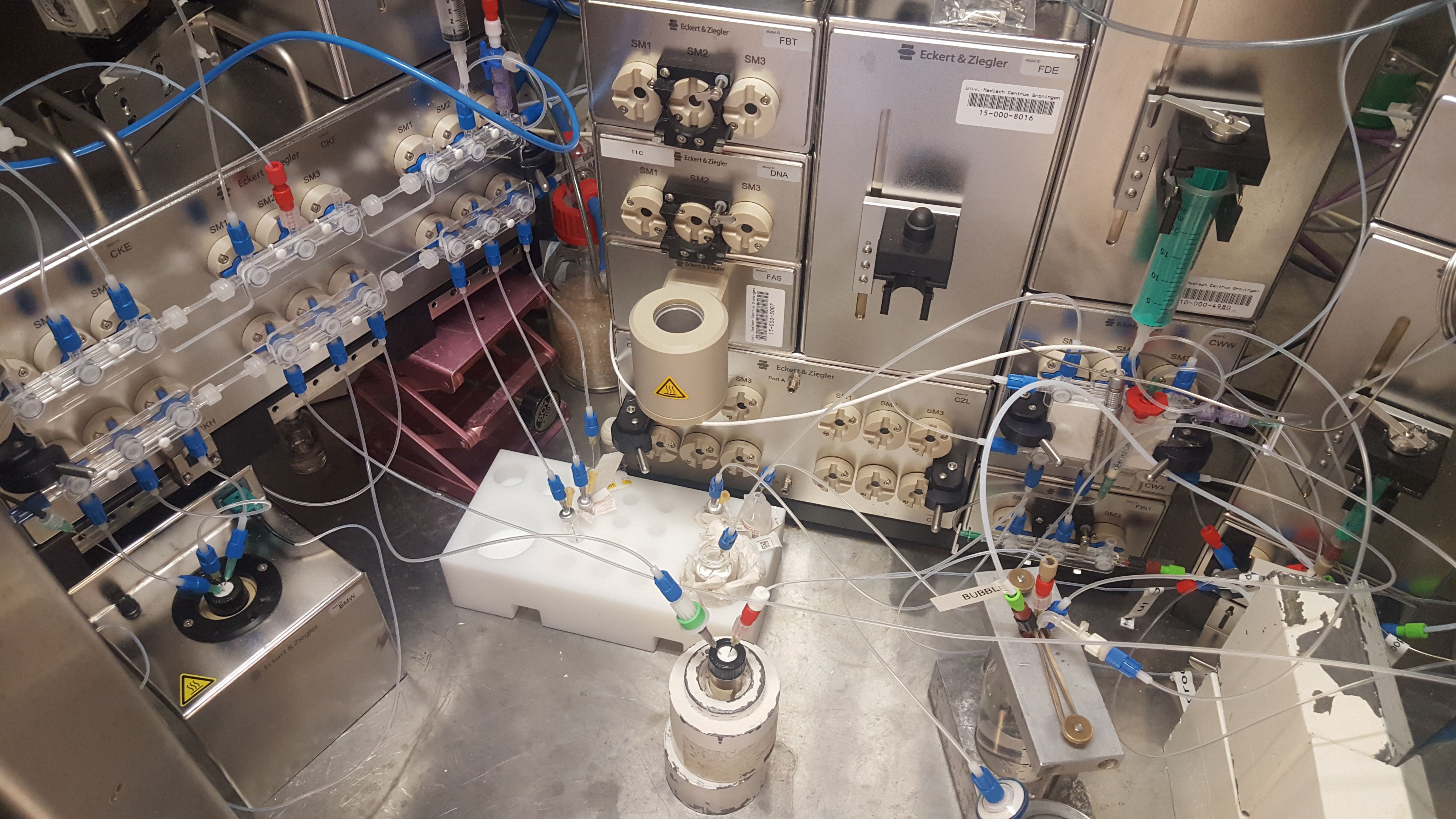 Eckert&Ziegler synthesis module for research tracers